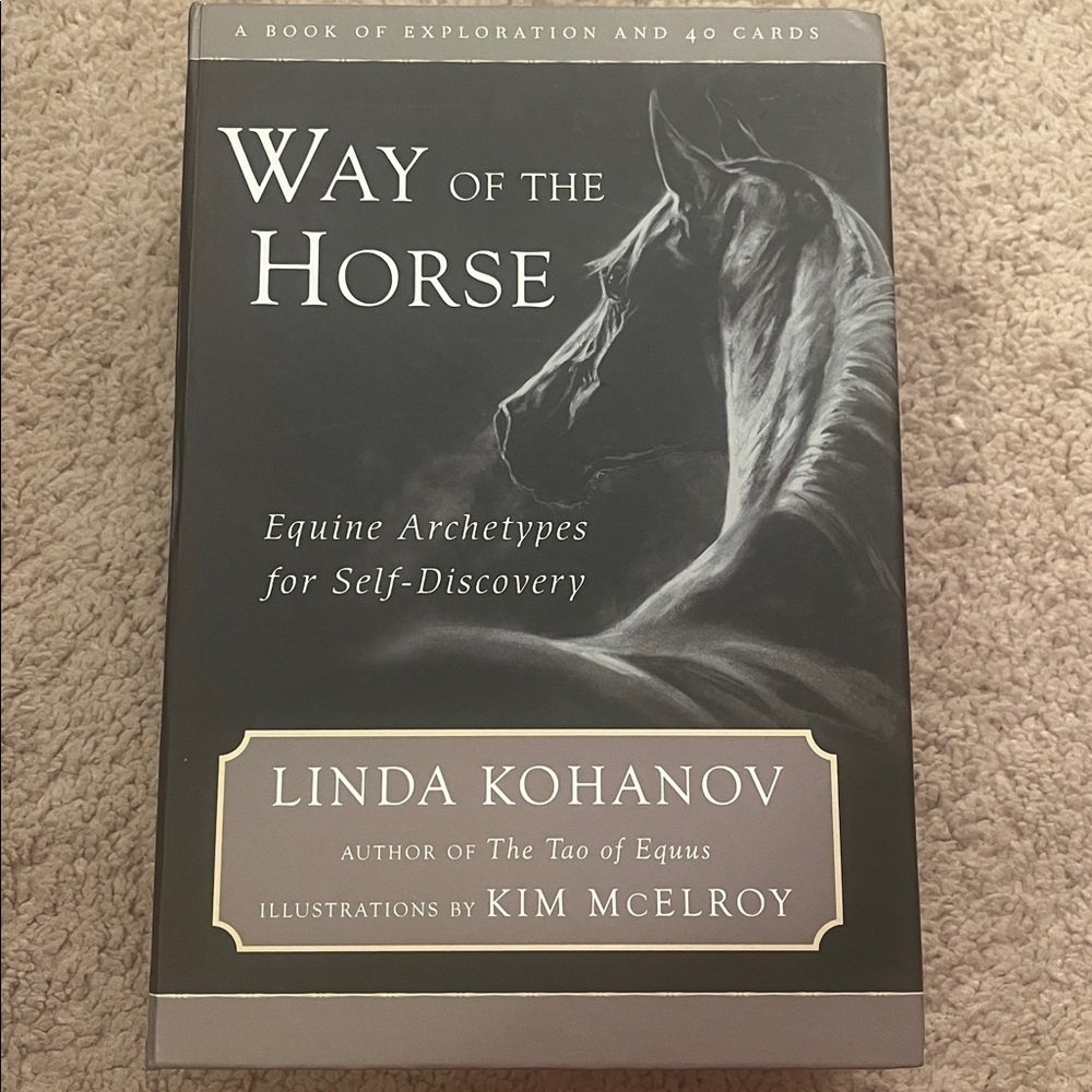 Way Of The Horse Book and 40 Cards for Self-Discovery